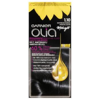Garnier Olia 50 g farba do włosów dla kobiet 1,10 Black Sapphire