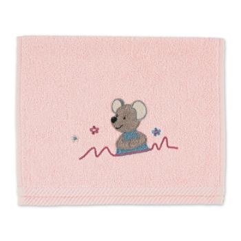 Sterntaler Ręcznik dziecięcy Mabel różowy 50 x 30 cm