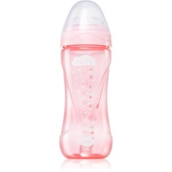 Nuvita Cool Bottle 4m+ butelka dla noworodka i niemowlęcia Light pink 330 ml