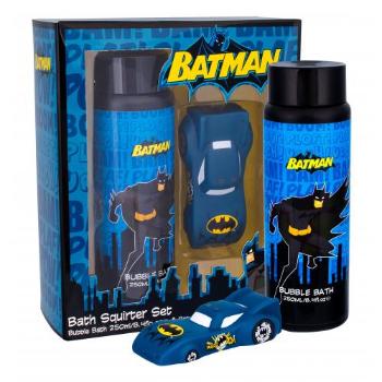 DC Comics Batman zestaw Pianka do kąpieli 250 ml + Pistolet na wodę 1 szt dla dzieci Uszkodzone pudełko
