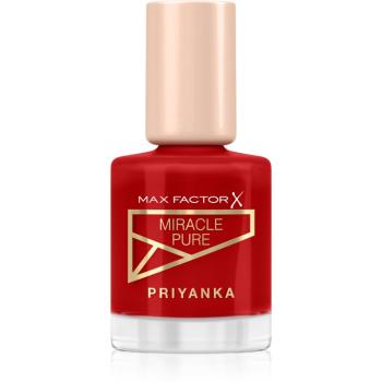Max Factor x Priyanka Miracle Pure lakier pielęgnujący do paznokci odcień 360 Daring Cherry 12 ml