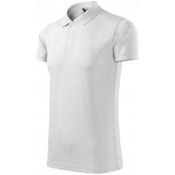 Sportowa koszulka polo, biały, XL