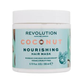 Revolution Haircare London Coconut Nourishing Hair Mask 200 ml maska do włosów dla kobiet