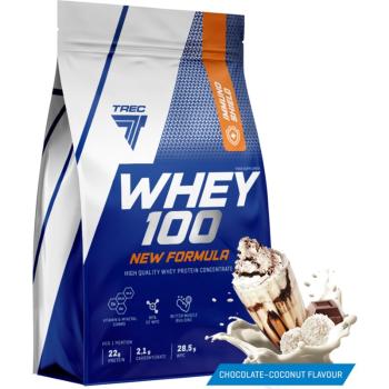 Trec Nutrition Whey 100 New Formula białko serwatkowe smak Chocolate-Coconut 700 g