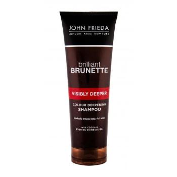 John Frieda Brilliant Brunette Visibly Deeper 250 ml szampon do włosów dla kobiet uszkodzony flakon