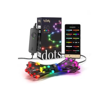 Twinkly TWD060STP-B - LED RGB Ściemnialna taśma DOTS 60xLED 7m Wi-Fi