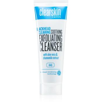 Avon Clearskin Blackhead Clearing oczyszczający peeling żelowy przeciw zaskórnikom 125 ml