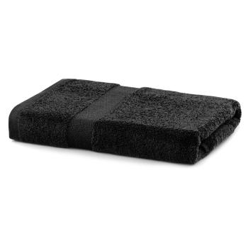 Czarny ręcznik kąpielowy DecoKing Marina, 70x140 cm