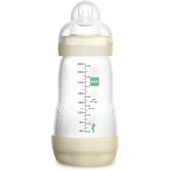 MAM Easy Start™ Anti-Colic Beige butelka dla noworodka i niemowlęcia antykolkowy 2m+ 260 ml