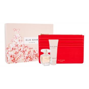 Elie Saab Le Parfum zestaw Edp 50 ml + Mleczko do ciała 75 ml + Torebka dla kobiet Uszkodzone pudełko