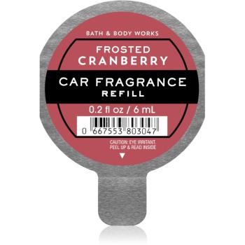 Bath & Body Works Frosted Cranberry odświeżacz do samochodu napełnienie 6 ml