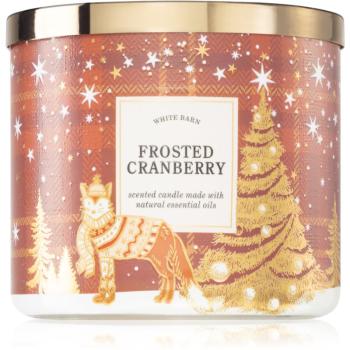 Bath & Body Works Frosted Cranberry świeczka zapachowa 411 g