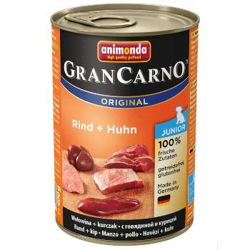 Animonda konserwy dla psa Gran Carno Junior z wołowiną / kurczakiem - 400g