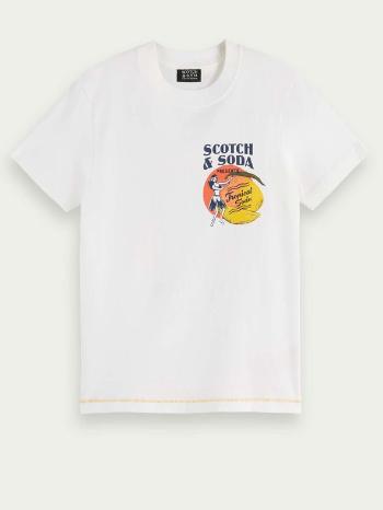 Scotch & Soda Koszulka dziecięce Biały