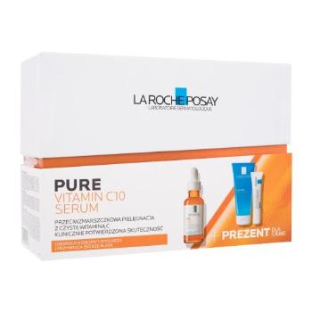 La Roche-Posay Pure Vitamin C Anti-Wrinkle Serum zestaw Serum do twarzy 30 ml + żel pod prysznic 100 ml + balsam do ciała 15 ml dla kobiet