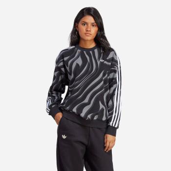Bluza damska adidas Originals Abstract Allover Animal Print Sweatshirt IJ8188