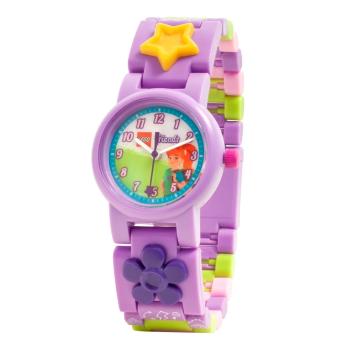 Fioletowy zegarek ze składanym paskiem LEGO® Friends Mia