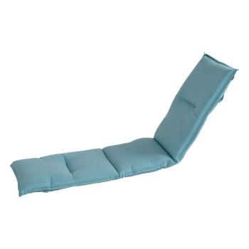 Niebieska poduszka na krzesło ogrodowe Hartman Cuba, 195x63 cm