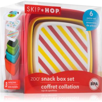 Skip Hop Zoo Monkey pudełko śniadaniowe 12m+ 3 szt.