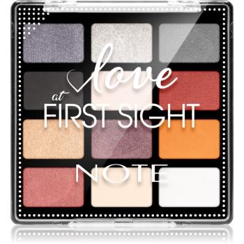 Note Cosmetique Love At First Sight paleta cieni do powiek 203 Freedom to Be