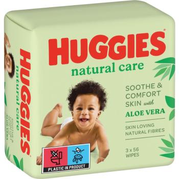 Huggies Natural Care chusteczki pielęgnacyjne 3x56 szt.