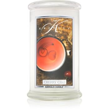 Kringle Candle Cherry Chai świeczka zapachowa 624 g