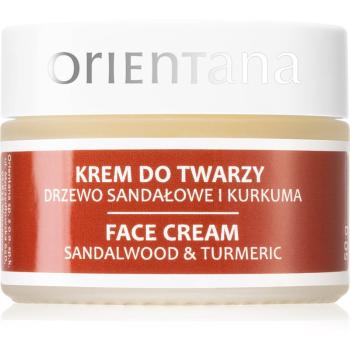 Orientana Sandalwood & Turmeric Face Cream odżywczy krem do twarzy 50 g