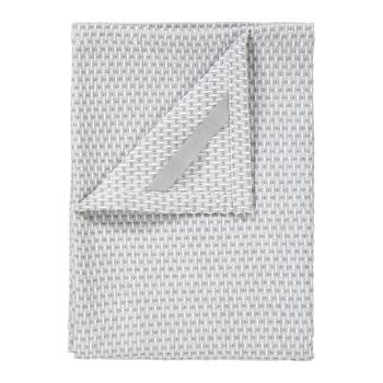 Zestaw 2 jasnoszarych bawełnianych ścierek kuchennych Blomus Pattern, 50x70 cm