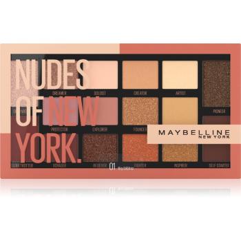Maybelline Nudes Of New York paleta cieni do powiek