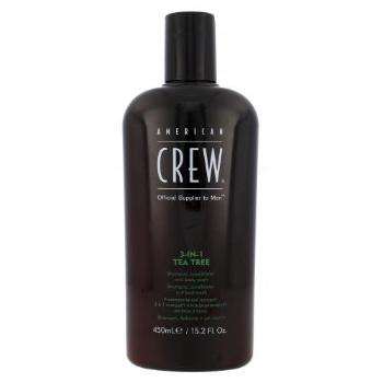 American Crew 3-IN-1 Tea Tree 450 ml szampon do włosów dla mężczyzn
