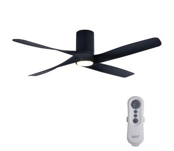 Lucci air 213351 - LED Dimmable fan RIVIERA 1xGX53/12W/230V czarny + ZS