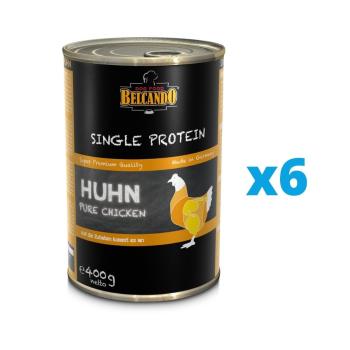 BELCANDO Single Protein Kurczak 6x400 g mokra karma dla psa