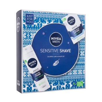 Nivea Men Sensitive Shave zestaw Woda po goleniu 100 ml + pianka do golenia 200 ml dla mężczyzn