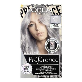 L'Oréal Paris Préférence Vivid Colors 60 ml farba do włosów dla kobiet 10,112 Silver Grey
