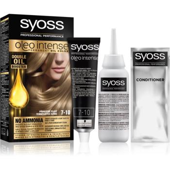 Syoss Oleo Intense trwały kolor włosów z olejem odcień 7-10 Natural Blond