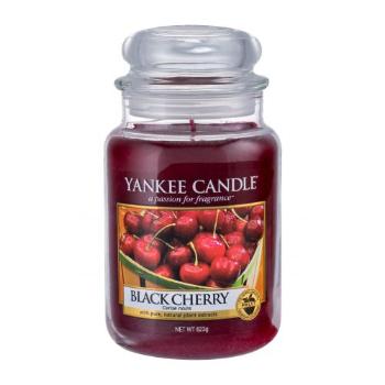 Yankee Candle Black Cherry 623 g świeczka zapachowa unisex