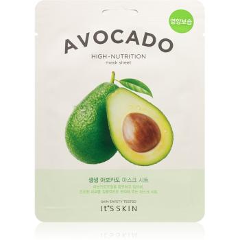 It´s Skin The Fresh Mask Avocado maseczka płócienna o działaniu silnie nawilżajacym i odżywczym 21 g