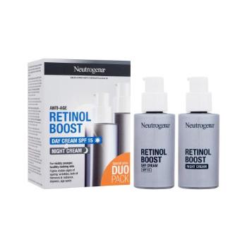 Neutrogena Retinol Boost Duo Pack zestaw Krem do twarzy na dzień 50 ml + krem do twarzy na noc 50 ml dla kobiet