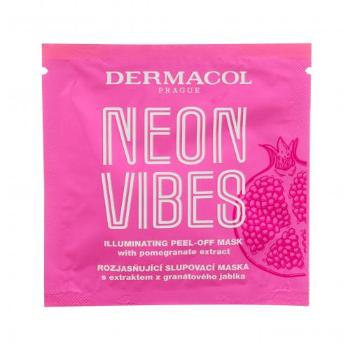 Dermacol Neon Vibes Illuminating Peel-Off Mask 8 ml maseczka do twarzy dla kobiet