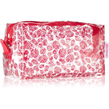 BrushArt Berry Cosmetic bag przezroczysta kosmetyczka Berry
