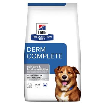HILL'S Prescription Diet Canine Derm Complete 12 kg karma wzmacniająca skórę psa