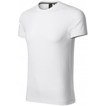 Koszulka męska zdobiona, biały, S