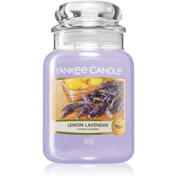 Yankee Candle Lemon Lavender świeczka zapachowa Classic mała 623 g