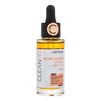 Catrice Clean ID Shine Bright Carrot Face Oil 30 ml serum do twarzy dla kobiet