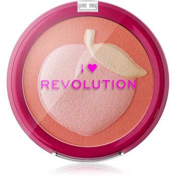 I Heart Revolution Fruity róż w kompakcie odcień Peach 9.2 g