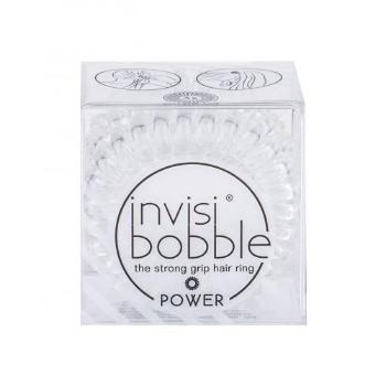 Invisibobble Power Hair Ring 3 szt gumka do włosów dla kobiet Crystal Clear