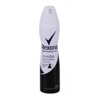Rexona MotionSense Invisible Black + White Diamond 150 ml antyperspirant dla kobiet