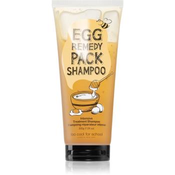 Too Cool For School Egg Remedy Pack Shampoo szampon odbudowujący włosy do włosów suchych i zniszczonych 200 g