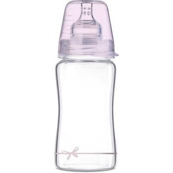LOVI Baby Shower Girl butelka dla noworodka i niemowlęcia Glass 250 ml