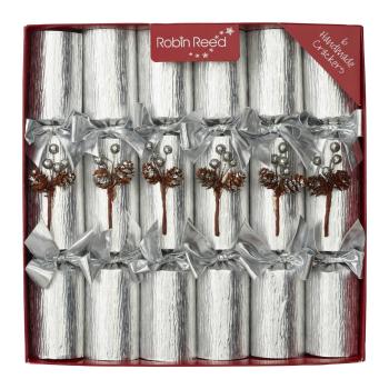 Crackery świąteczne zestaw 6 szt. Silver Frost – Robin Reed